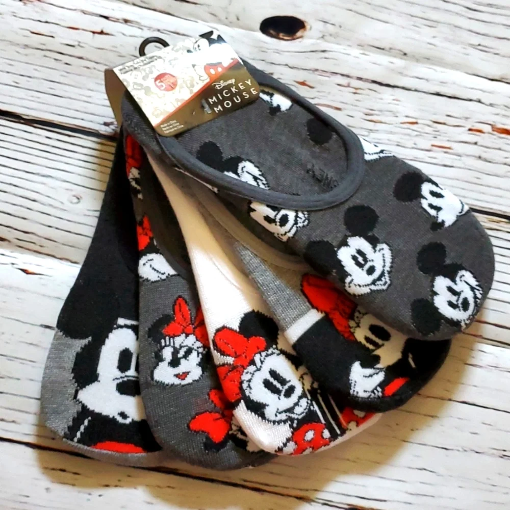 🎉 HOST PICK 🎉🆕️ DISNEY LOW CUT NO-SHOW SOCKS (5)